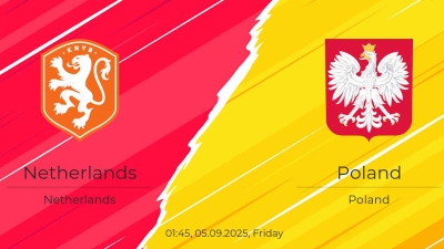 Soi kèo Hà Lan vs Ba Lan, 01h45 ngày 05/09/2025: Cơn lốc da cam mạnh mẽ