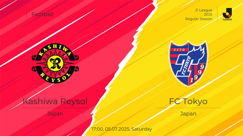 Soi kèo Kashiwa Reysol vs FC Tokyo, 17h ngày 05/07 - J1 League